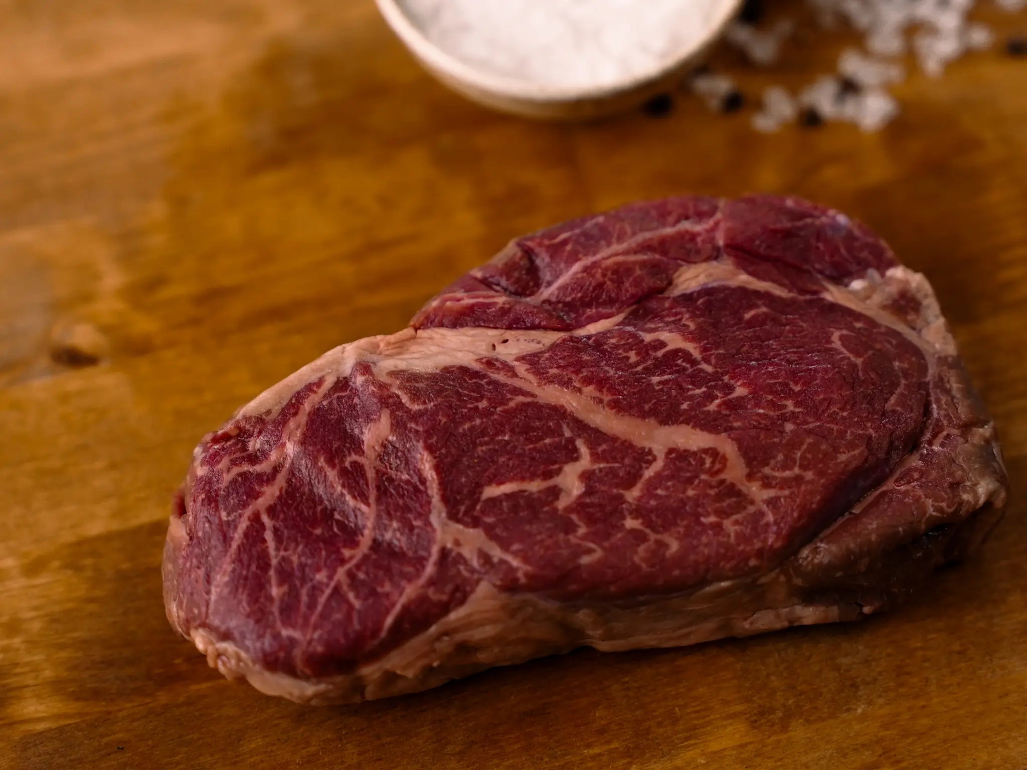 FULL RYDE Bourbon, 115 Proof, Batch No.2 X HoF Farms Wagyu Meat Bundle